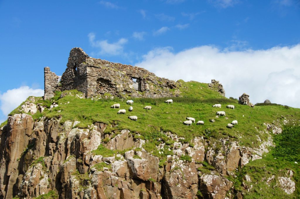 Duntulm Castle, Isle of Skye, Scotland