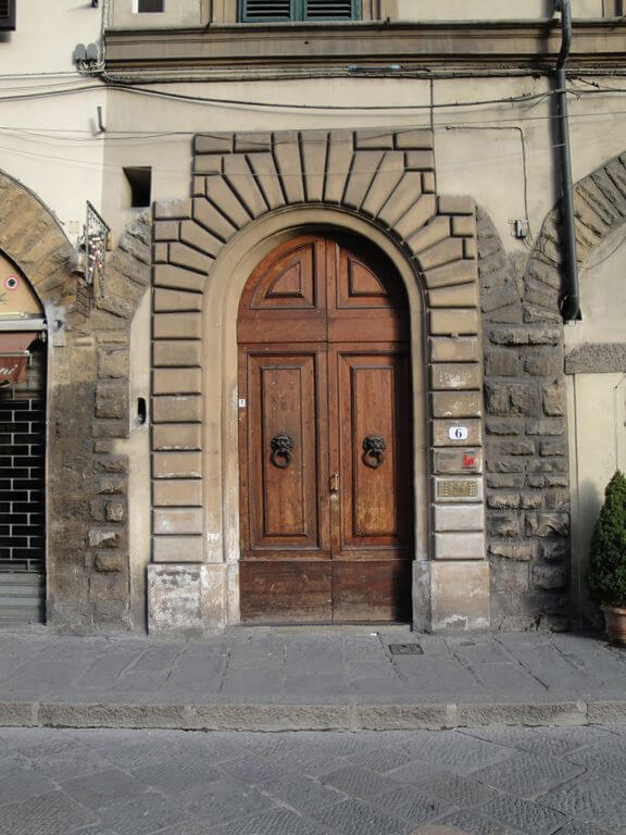 Door to the apartment